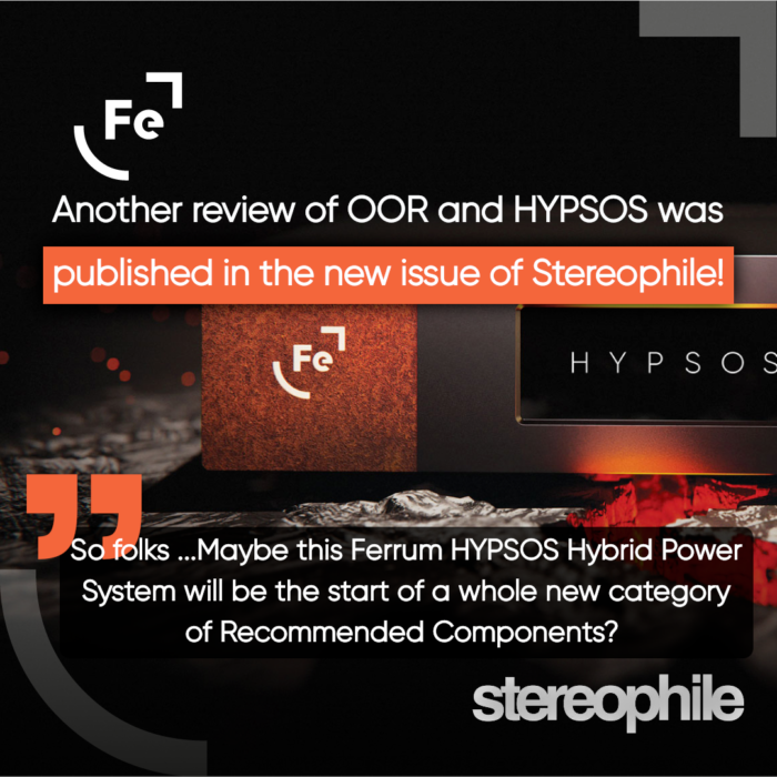 Stereophile magazine reviews Hypsos