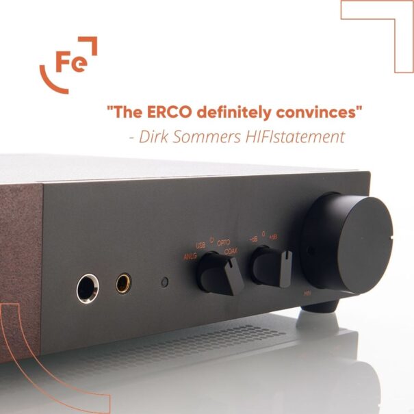 The ERCO definitely convinces me as a headphone amplifier