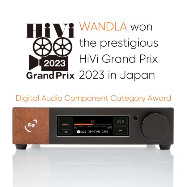 WANDLA won the prestigious HiVi Grand Prix 2023 in Japan